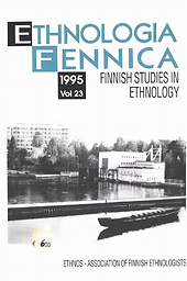 Ethnologia Fennica. Journal of Finnish and Finno-Ugric Studies
