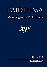 Paideuma : Mitteilungen zur Kulturkunde
