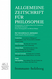 Allgemeine Zeitschrift für Philosophie