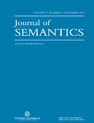 Journal of semantics