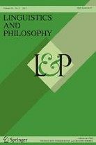 Linguistics and philosophy