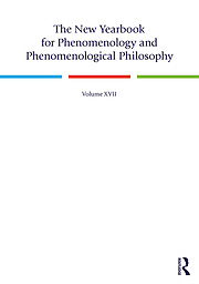 new yearbook for phenomenology and phenomenological philosophy