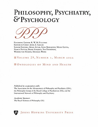 Philosophy, psychiatry and psychology