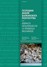 Geološki anali Balkanskog poluostrva = Annales géologiques de la Péninsule balkanique