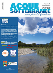 Acque Sotterranee - Italian Journal of Groundwater