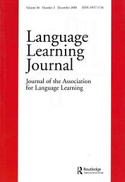 Language learning journal
