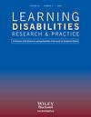 Learning disabilities research & practice