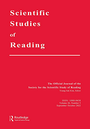 Scientific studies of reading