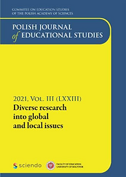 Polish Journal of Educational Studies