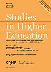 Studies in higher education