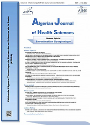 Algerian journal of health sciences