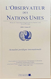 Observateur des Nations Unies