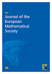 Journal of the European Mathematical Society