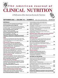 American journal of clinical nutrition