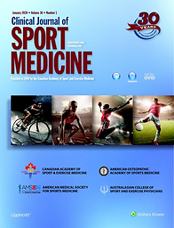 Clinical journal of sport medicine