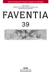 Faventia : revista de filologia clàssica