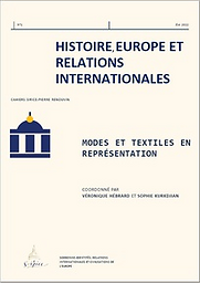 Histoire, Europe et relations internationales