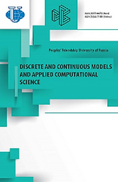 Discrete and Continuous Models and Applied Computational Science