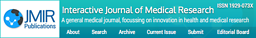 Interactive journal of medical research