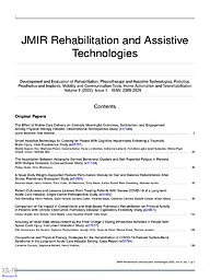 JMIR Rehabilitation and Assistive Technologies
