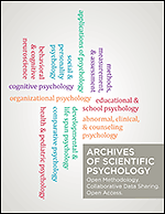 Archives of scientific psychology