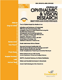Journal of ophthalmic and vision research