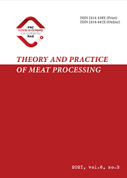 Tеория и практика переработки мяса = Theory and practice of meat processing