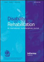 Disability and rehabilitation