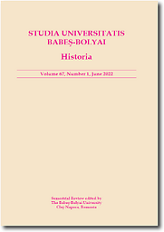 Studia Universitatis Babeş-Bolyai. Historia