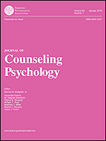 Journal of counseling psychology