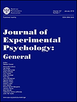 Journal of experimental psychology. General