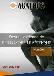Agathos : revue ivoirienne de philosophie antique
