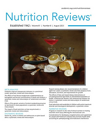 Nutrition reviews