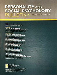 Personality and social psychology bulletin