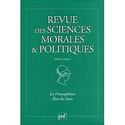 Revue des sciences morales et politiques