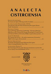 Analecta cisterciensia