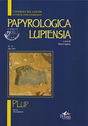 Papyrologica lupiensia
