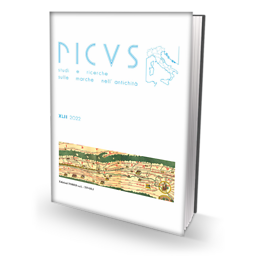 Picus : studi e ricerche sulle Marche nell'antichità