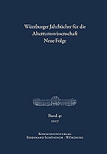 Würzburger Jahrbücher für die Altertumswissenschaft