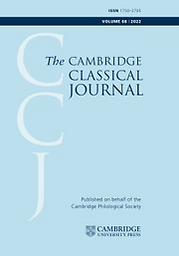 Cambridge classical journal