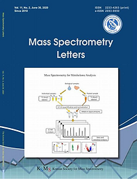 Mass spectrometry letters