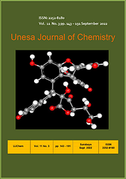 Unesa Journal of Chemistry (edisi elektronik)