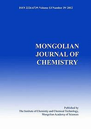 Mongolian journal of chemistry
