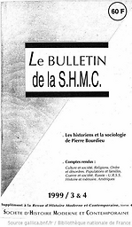 Bulletin de la SHMC