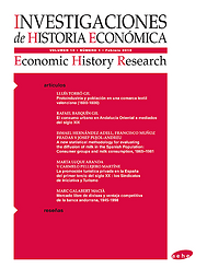 Investigaciónes de historia económica