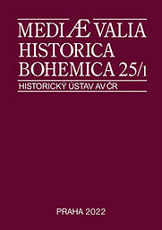 Mediaevalia historica Bohemicae