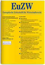 Europäische Zeitschrift für Wirtschaftsrecht