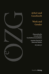 ÖZG : Österreichische Zeitschrift für Geschichtswissenschaften = Austrian Journal of Historical Studies