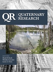 Quaternary research