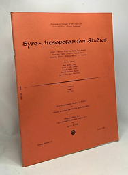 Syro-Mesopotamian studies